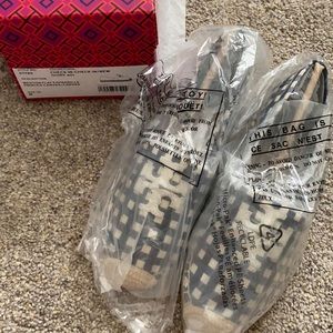 Tory burch Weston flat espadrilles, new in box